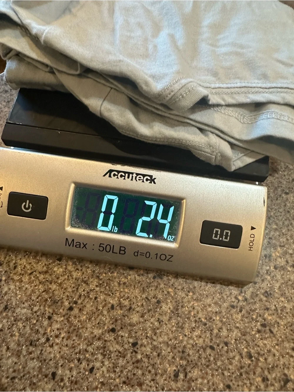 Old Navy Pale Blue Short Sleeve Crewneck Tee